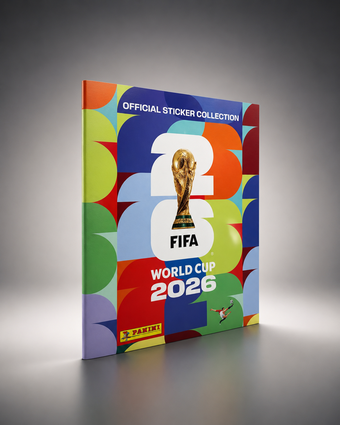 Álbum Panini FIFA World Cup 2026 — Tapa Blanda · Oficial · Sin Sobres