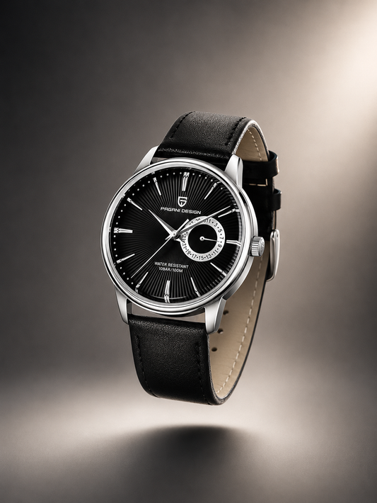 Reloj Pagani Design PD-1654 Hombre — Cuarzo Japonés · Resistente al Agua 100M · Calendario · Estilo Lujo